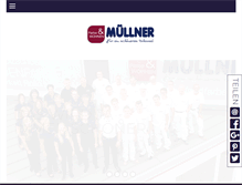 Tablet Screenshot of farben-muellner.at